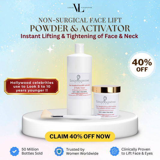 NON-SURGICAL FACE LIFT POWDER & ACTIVATOR