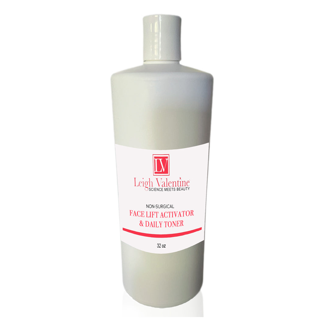 Large Blue Peel Non Surgical Face-Lift Activator & Daily Cleansing Toner 32oz
